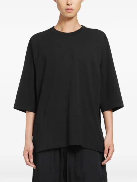Thom Krom graphic-print elbow-sleeve T-shirt
