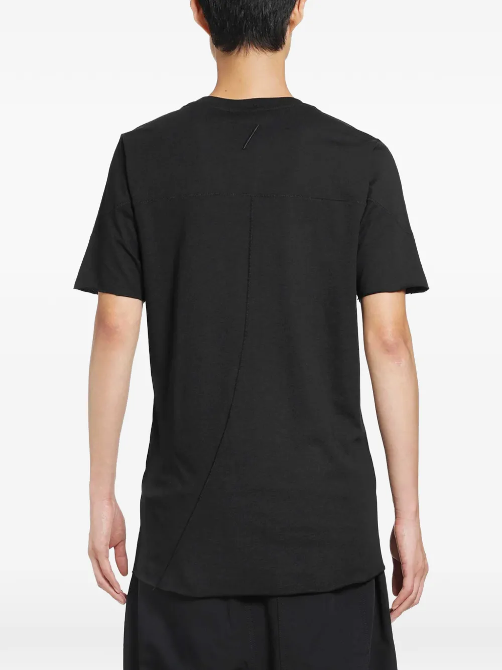 Thom Krom T-shirt met afwerking Zwart