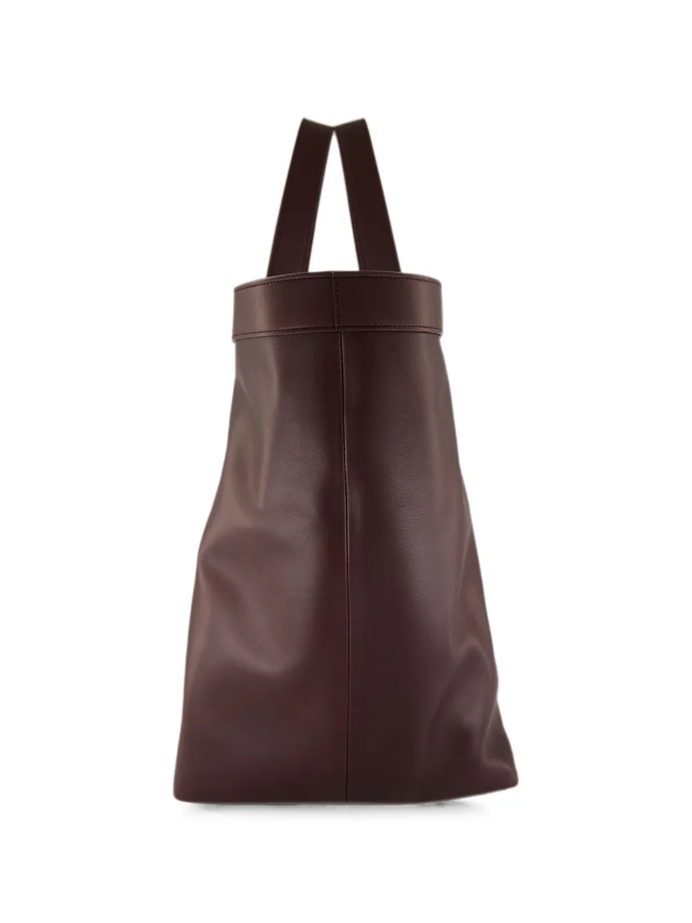 Saint Laurent Y leren shopper Bruin
