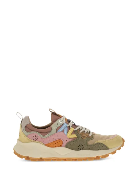 FLOWER MOUNTAIN Yamano 3 suede-panelled sneakers