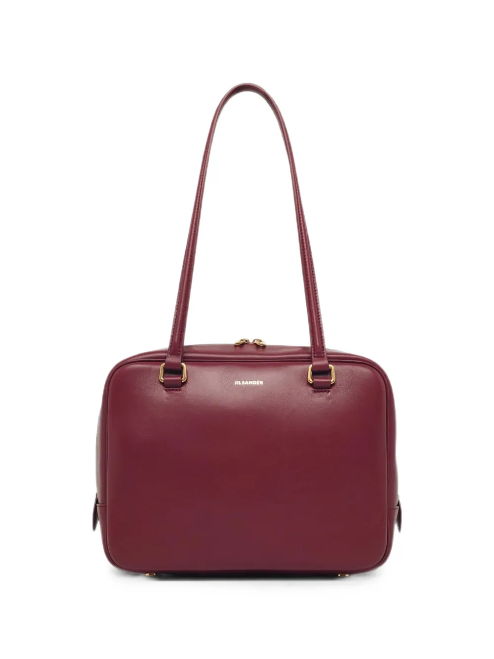 Jil Sander medium Vision leather shoulder bag - Rosso
