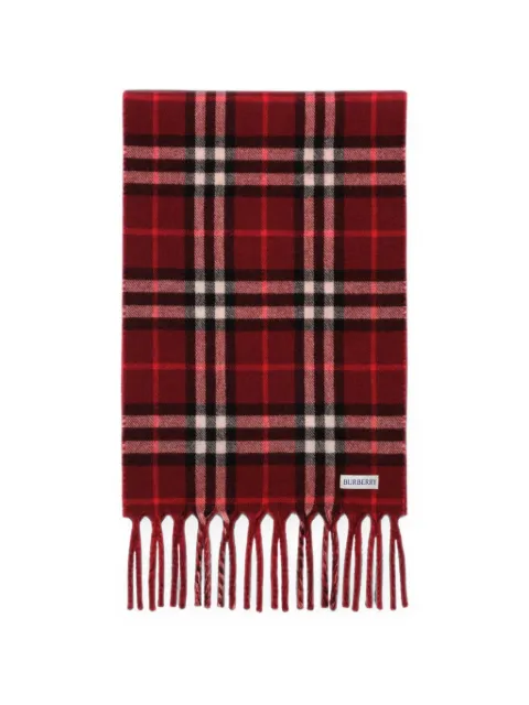 Burberry reversible Knight-stamp scarf