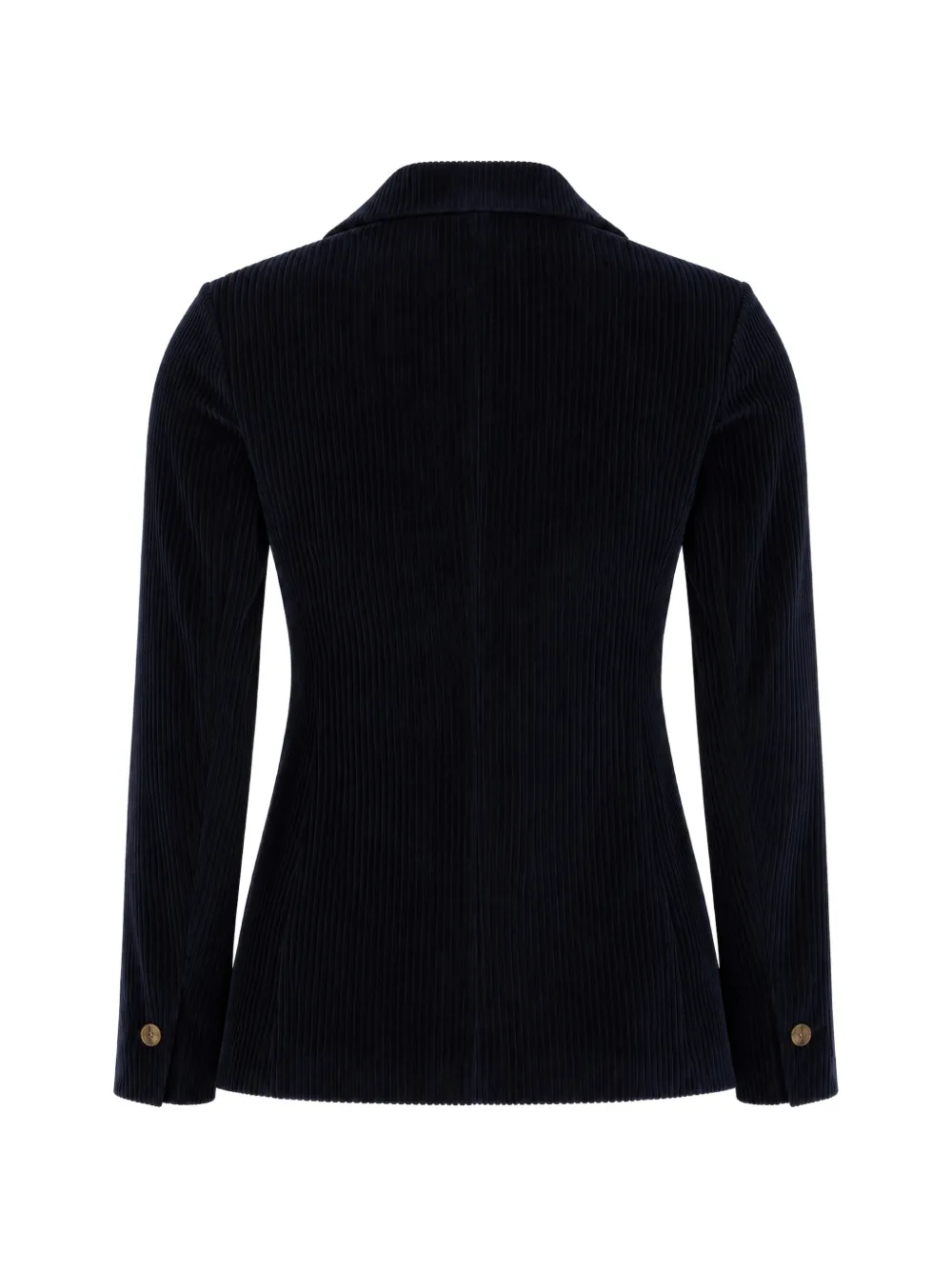 Circolo 1901 corduroy single-breasted blazer Blauw