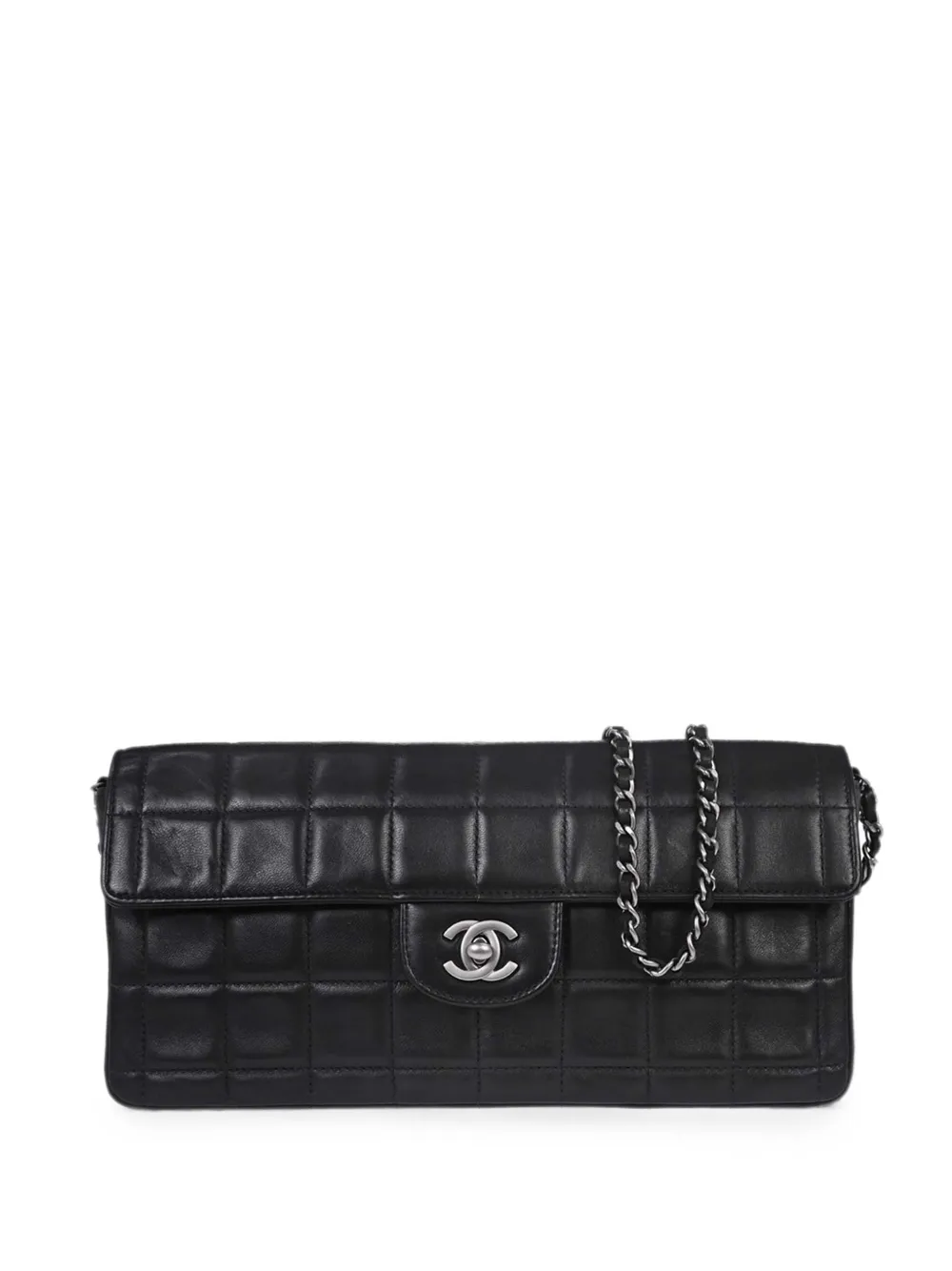 CHANEL Pre-Owned 2000-2002 Choco Bar shoulder bag - Nero