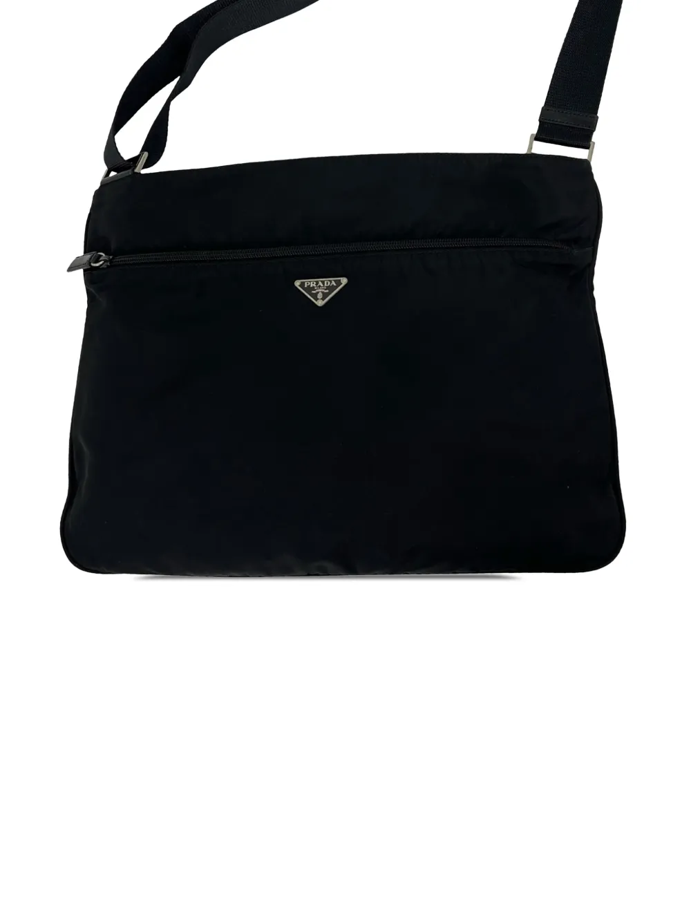 Prada Pre-Owned 2013-2026 Tessuto Zip Top crossbody bag - Schwarz