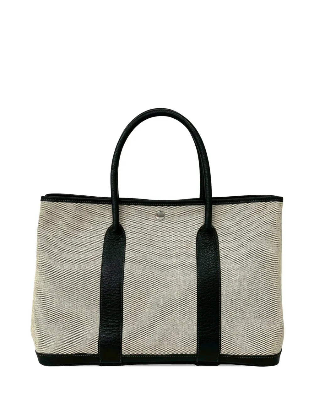 Hermès Pre-Owned 2000-2026 Toile and Negonda Garden Party 36 tote bag - Grigio