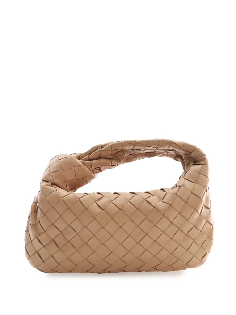 Bottega Veneta Pre-Owned 2012-2026 Mini Nappa Intrecciato Jodie hobo bag - Nude