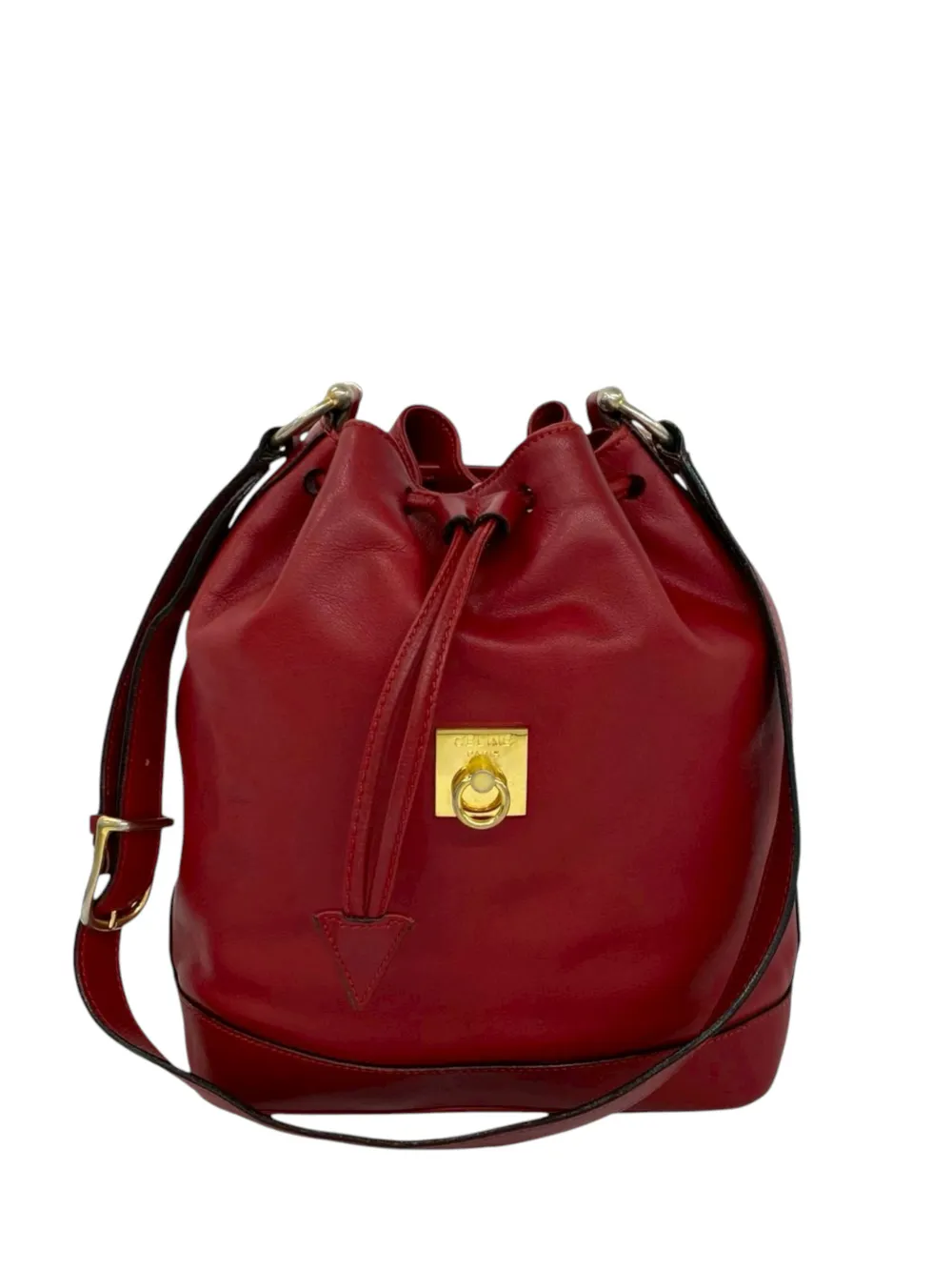 Celine Pre-Owned 2014 Leather bucket bag - Rot