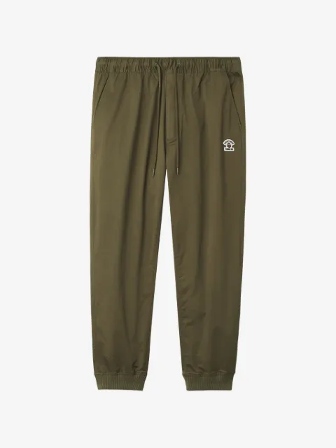 FINGERCROXX logo-patch drawstring-waist track pants