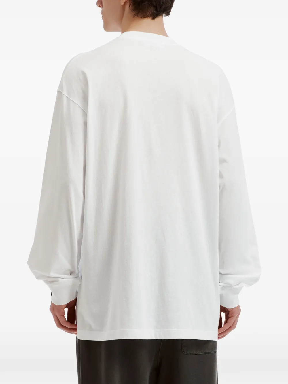 FINGERCROXX T-shirt met logoprint Wit