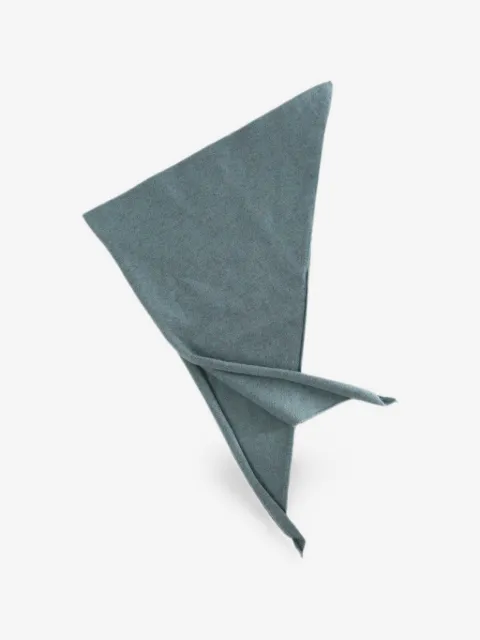 extreme cashmere Nº35 triangular bandana scarf