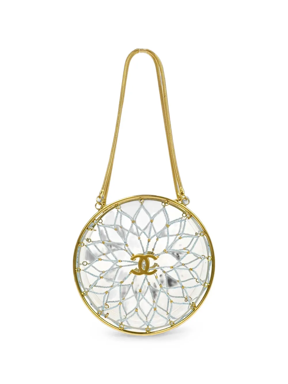 CHANEL Pre-Owned 1990-2000s Minaudiere Dreamcatcher shoulder bag - Blu