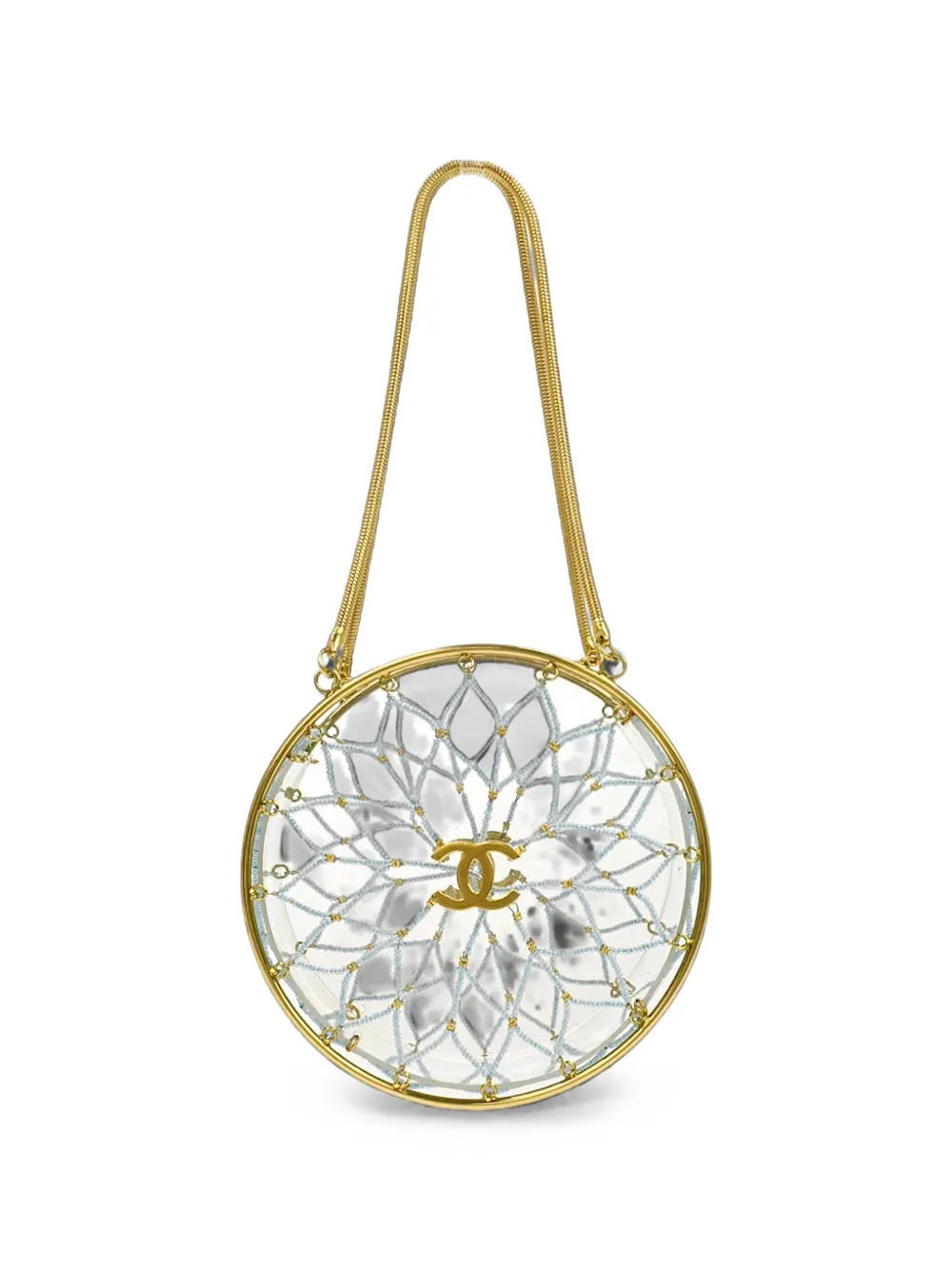 CHANEL Pre-Owned 1990-2000s Minaudiere Dreamcatcher shoulder bag - Blu