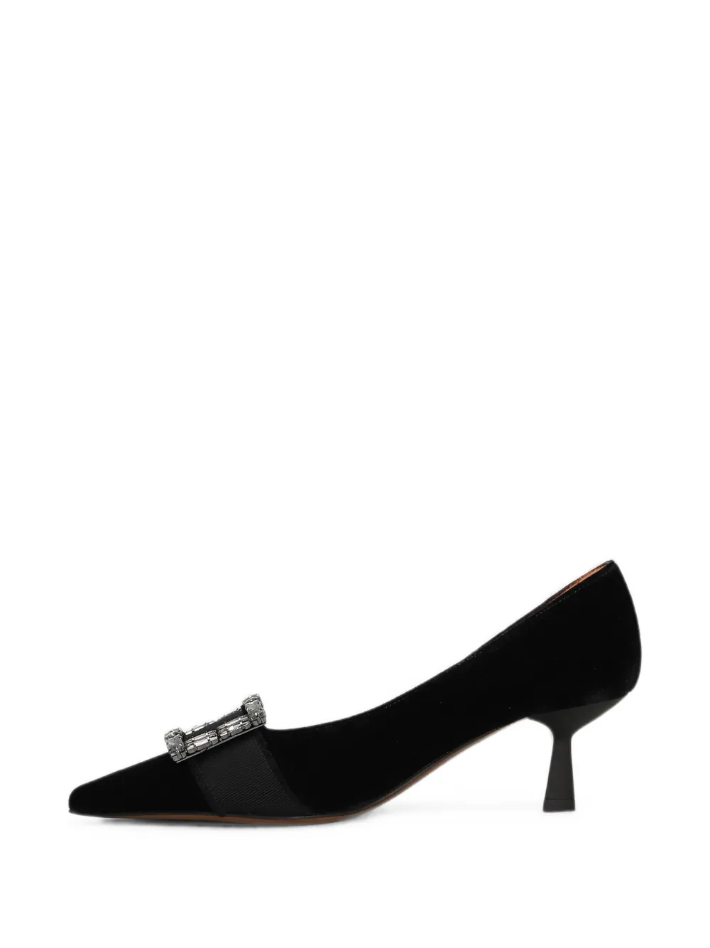Roberto Festa Amarit pumps met kristallen gesp Zwart