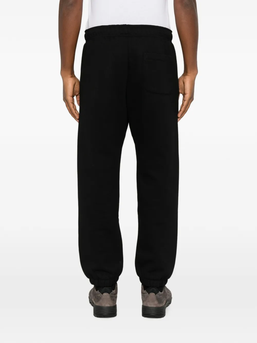 Carhartt WIP Chase elastische trainingsbroek met geborduurd logo Zwart