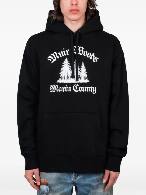 Afield Out Muir print hoodie