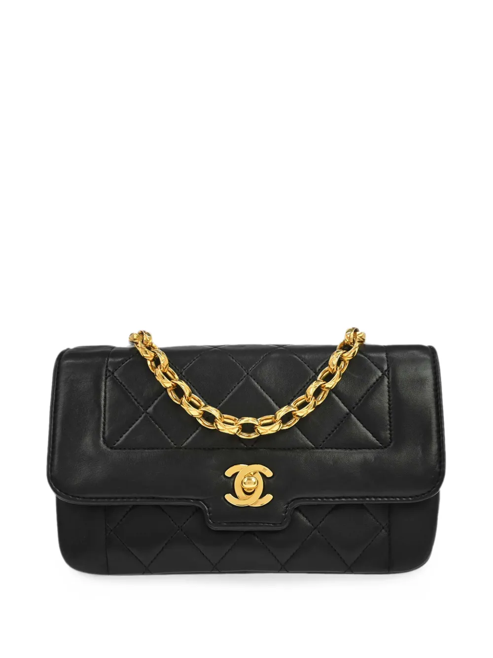 CHANEL Pre-Owned 1990 Single Flap quilted shoulder bag - Nero