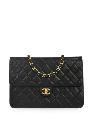 CHANEL ショルダーバッグ ブラック CHANEL Pre-Owned 1997 マトラッセ プッシュロック ショルダーバッグ
