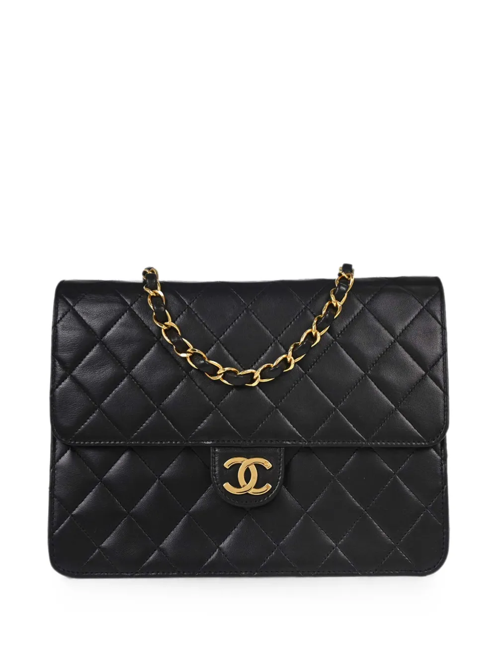 CHANEL Pre-Owned 1997-1999 quilted CC turn-lock shoulder bag - Nero