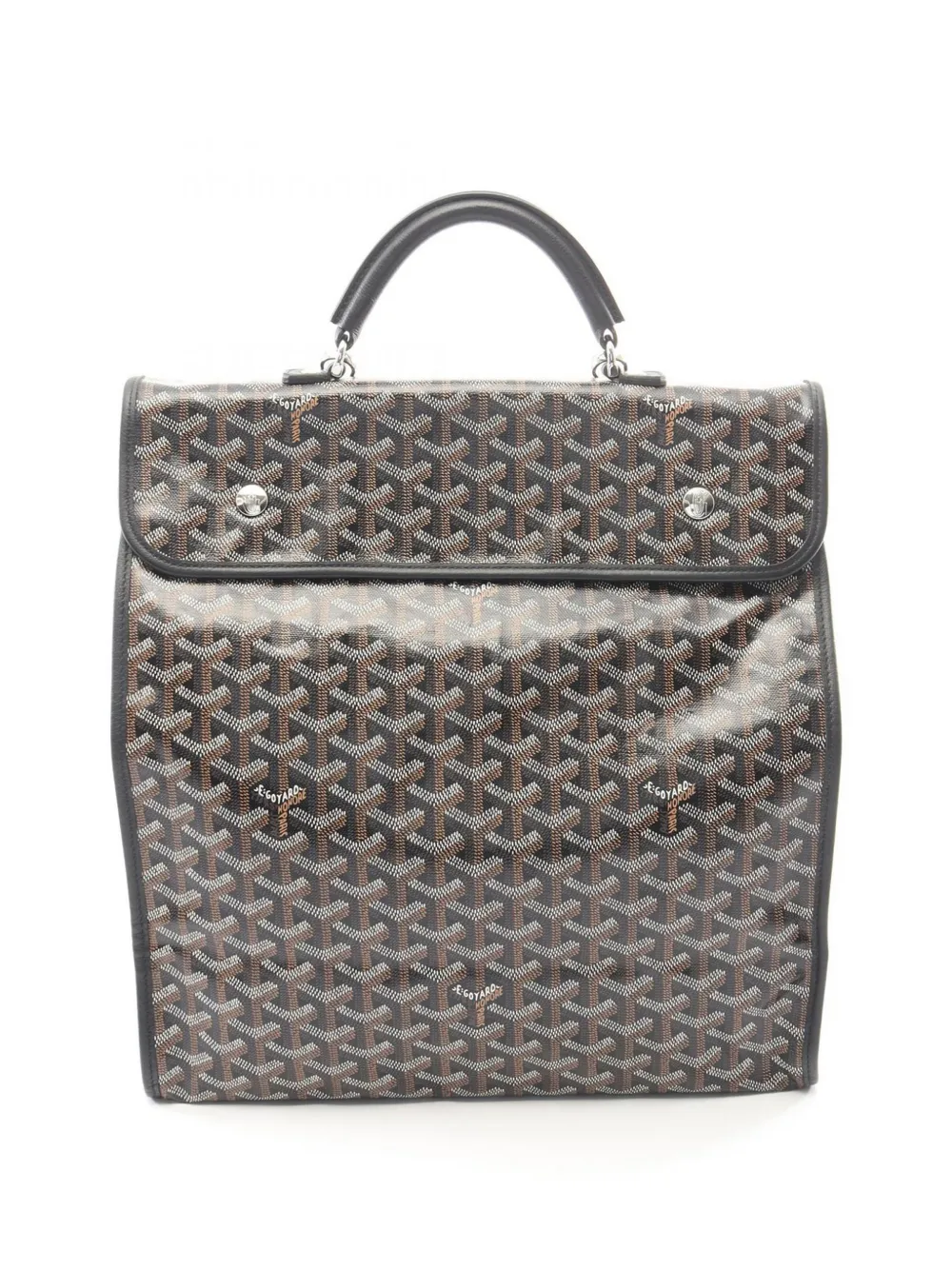 Goyard Pre-Owned 2000-2026 Goyardine Saint Leger backpack - Nero