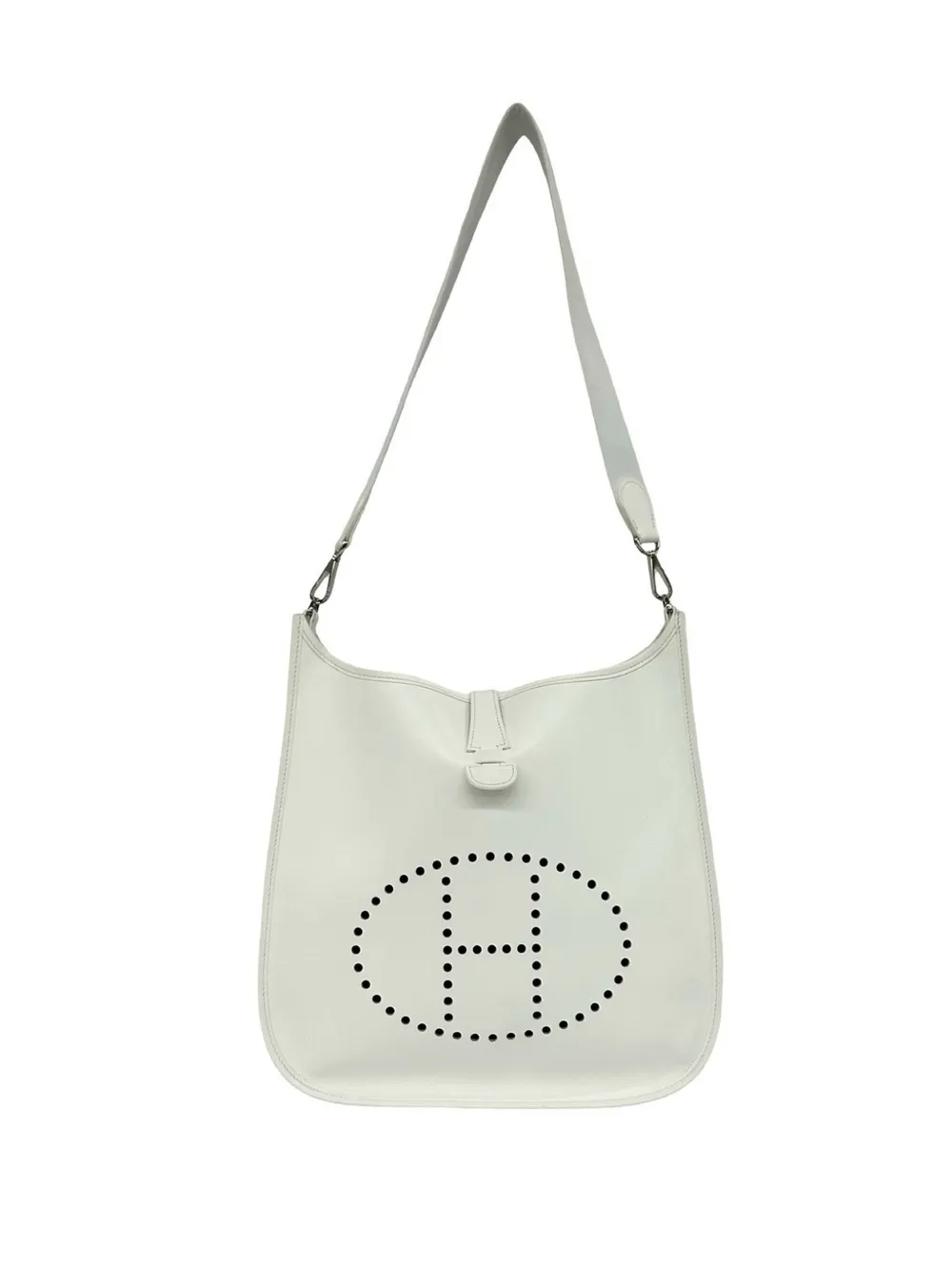 Hermès Pre-Owned 2005 Epsom Evelyne I GM crossbody bag - Weiß