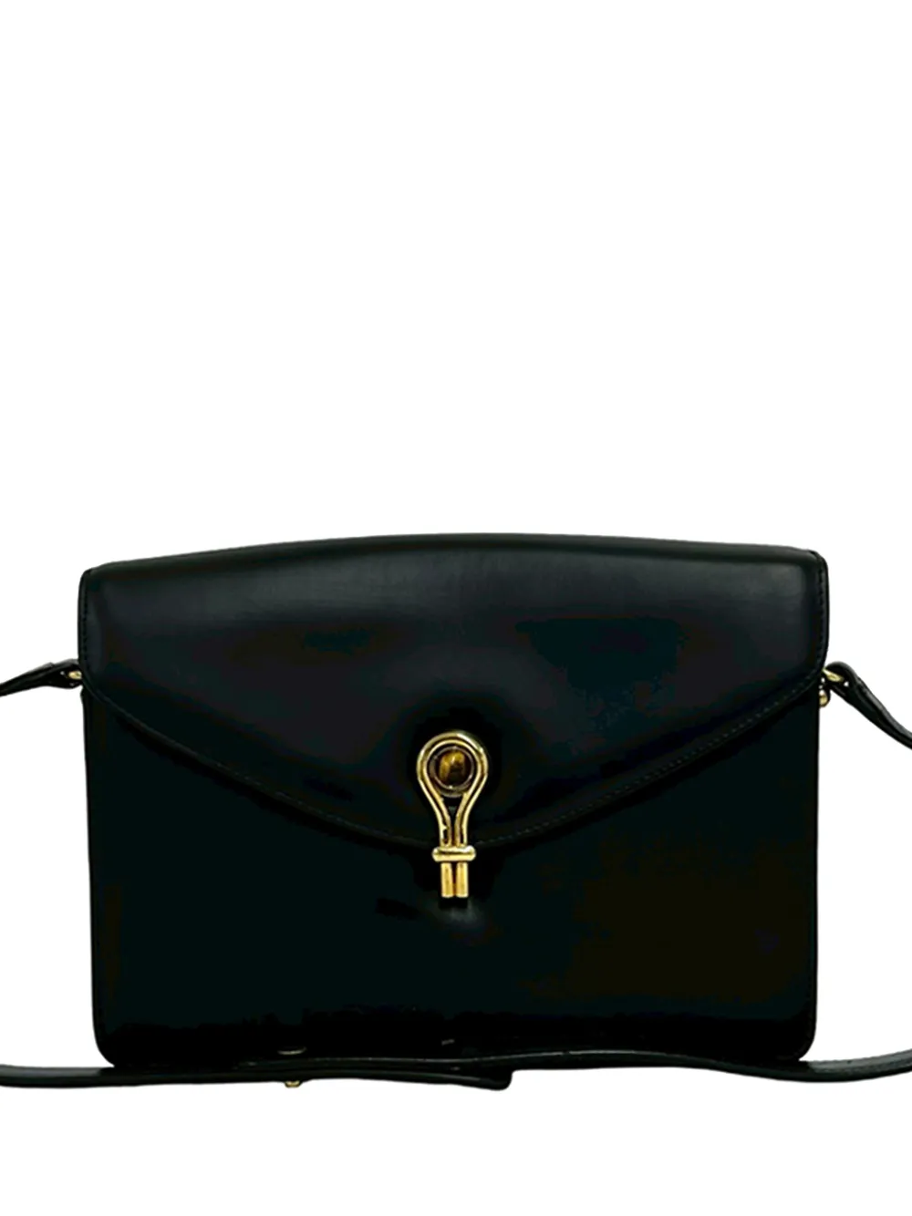 Gucci Pre-Owned 1970-1980 Calfskin crossbody bag - Nero