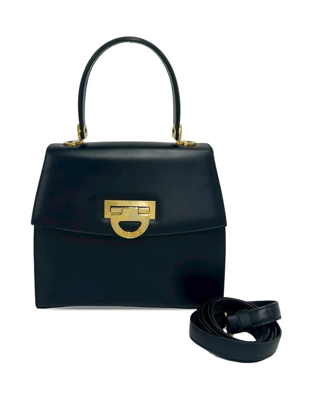 Celine Pre-Owned 2004 Leather Top Handle Bag satchel - Blau