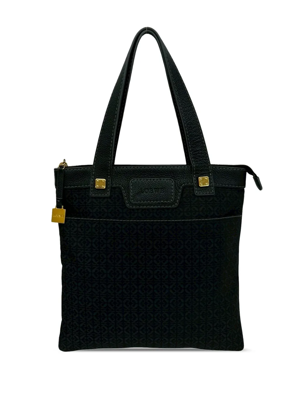 Loewe Pre-Owned 2010-2026 Anagram Canvas tote bag - Schwarz