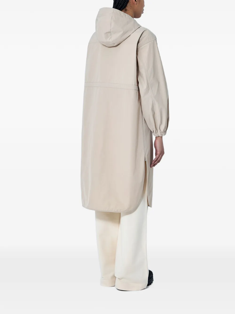 Moncler Peronne parka met capuchon Beige