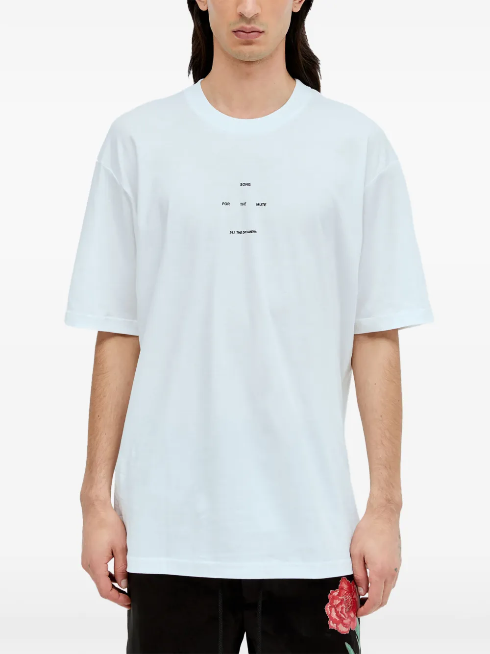Song For The Mute t-shirt à imprimé graphique - Blanc Song For The Mute t-shirt à imprimé graphique - Blanc