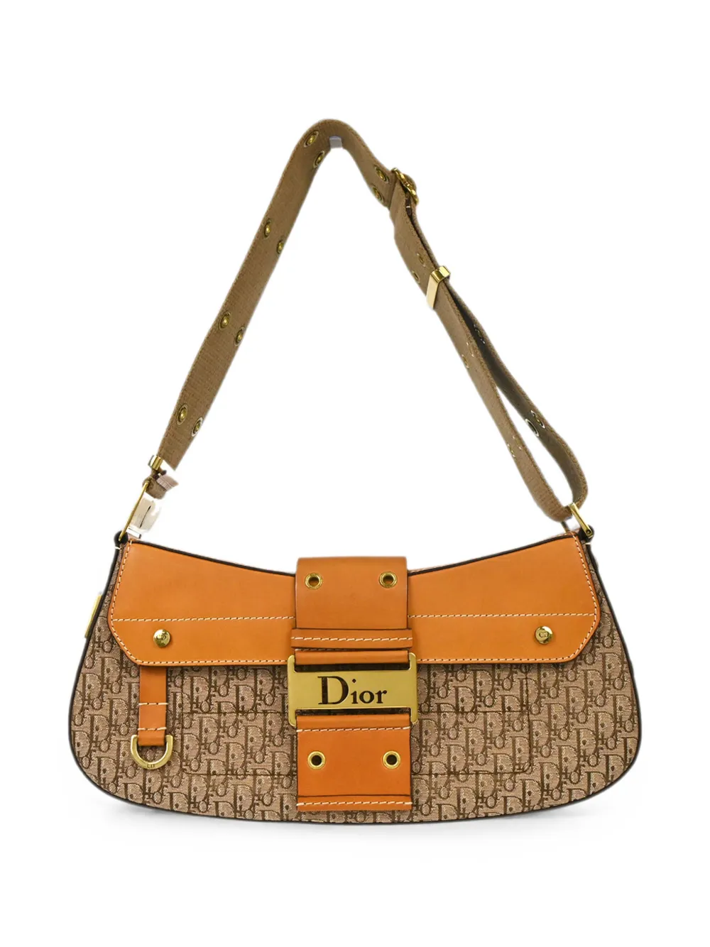 Christian Dior Pre-Owned 2002 Trotter Street Chic Columbus shoulder bag - Marrone