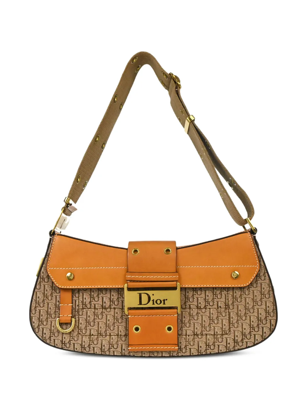 Christian Dior Pre-Owned 2002 Trotter Street Chic Columbus shoulder bag - Marrone