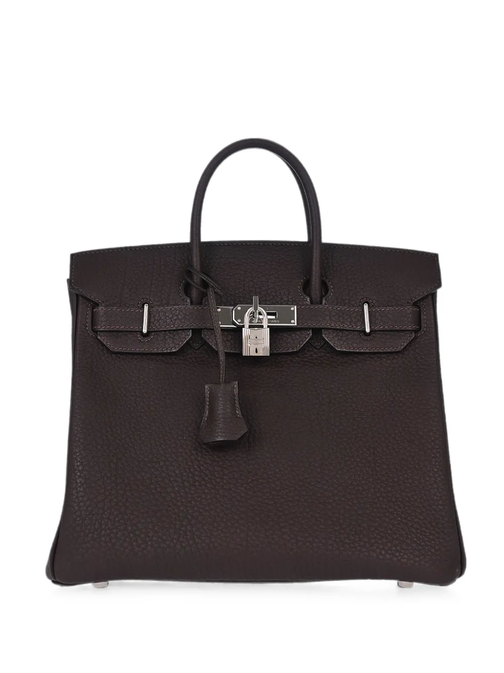 Pre-owned Hermes 2007 28 Birkin Tote Bag In 褐色