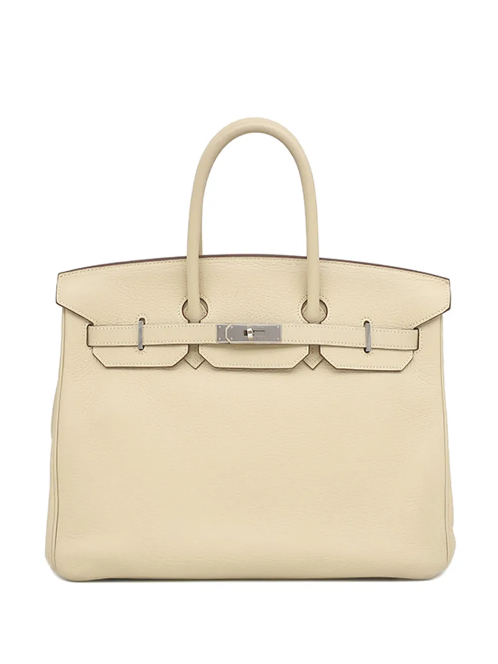 Hermès Pre-Owned 2009 Clemence Birkin Retourne 35 handbag - Marrone