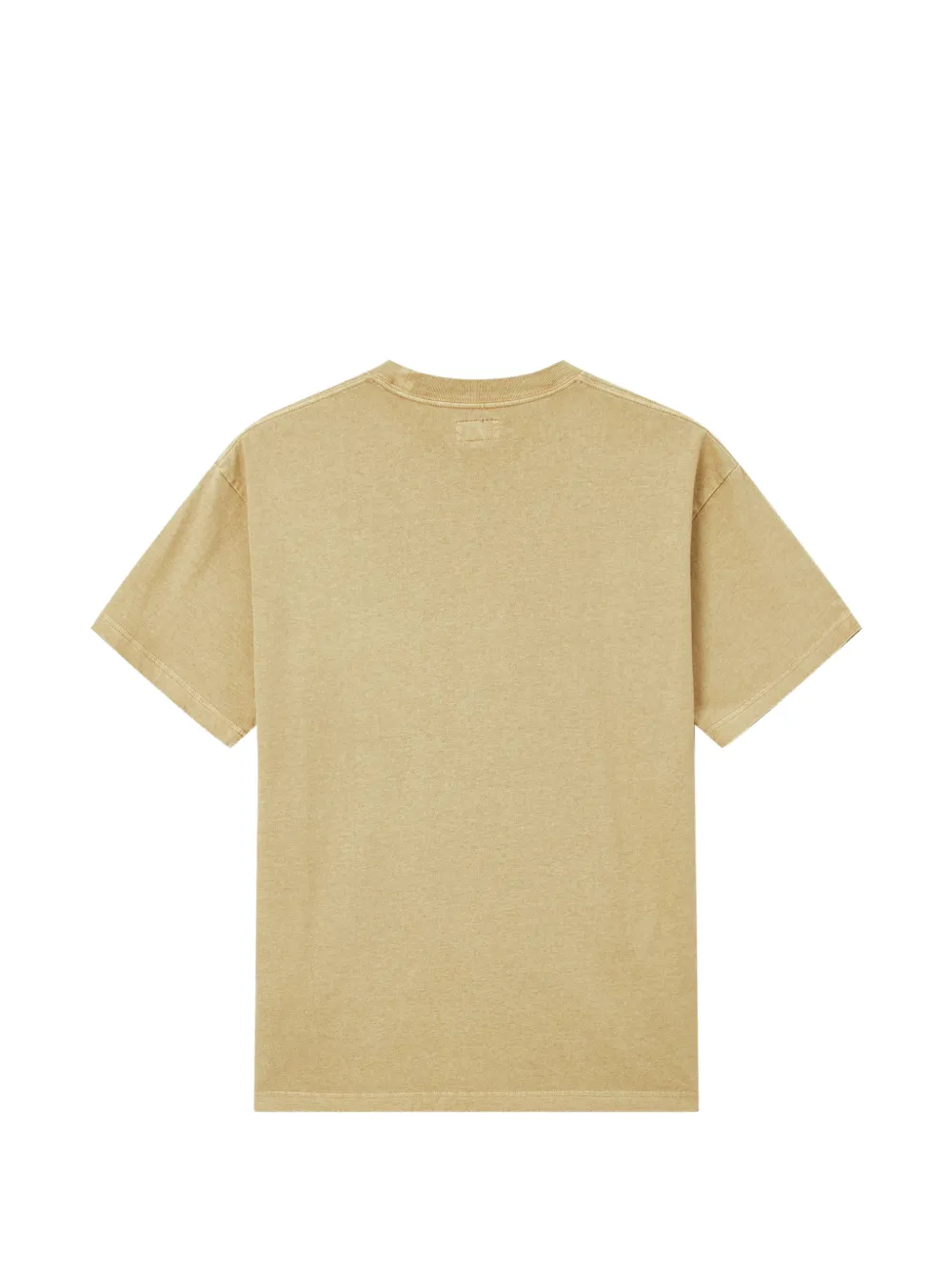 izzue T-shirt met opgestikte zak Beige
