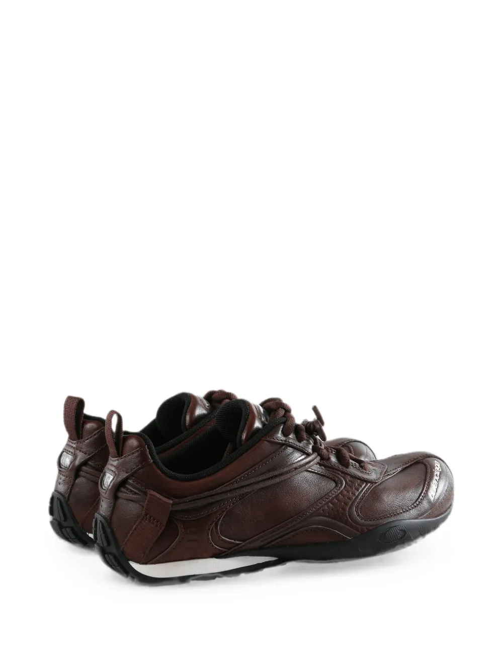 Balenciaga Radar leren sneakers Bruin