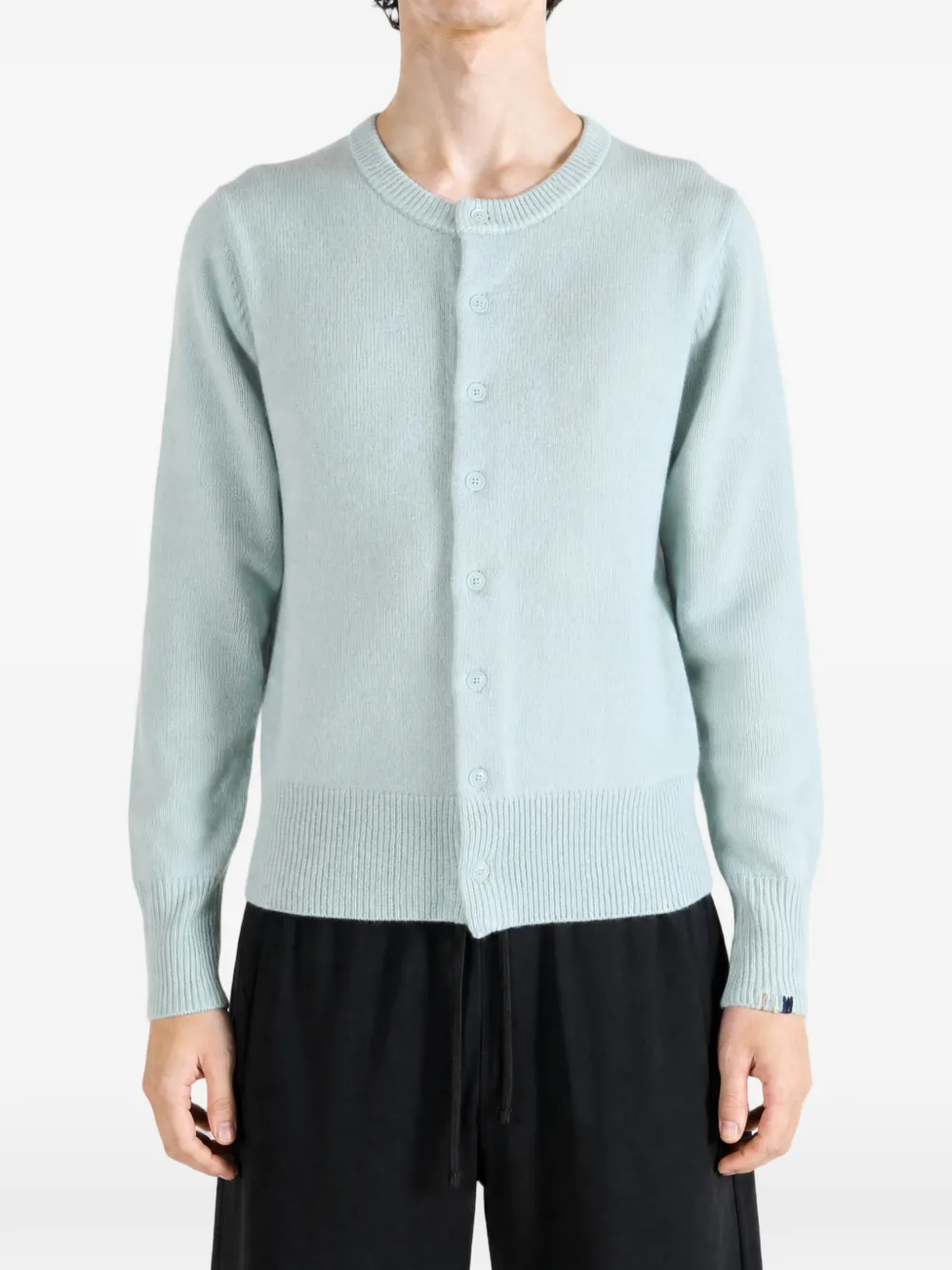 extreme cashmere Little Lamb vest Blauw