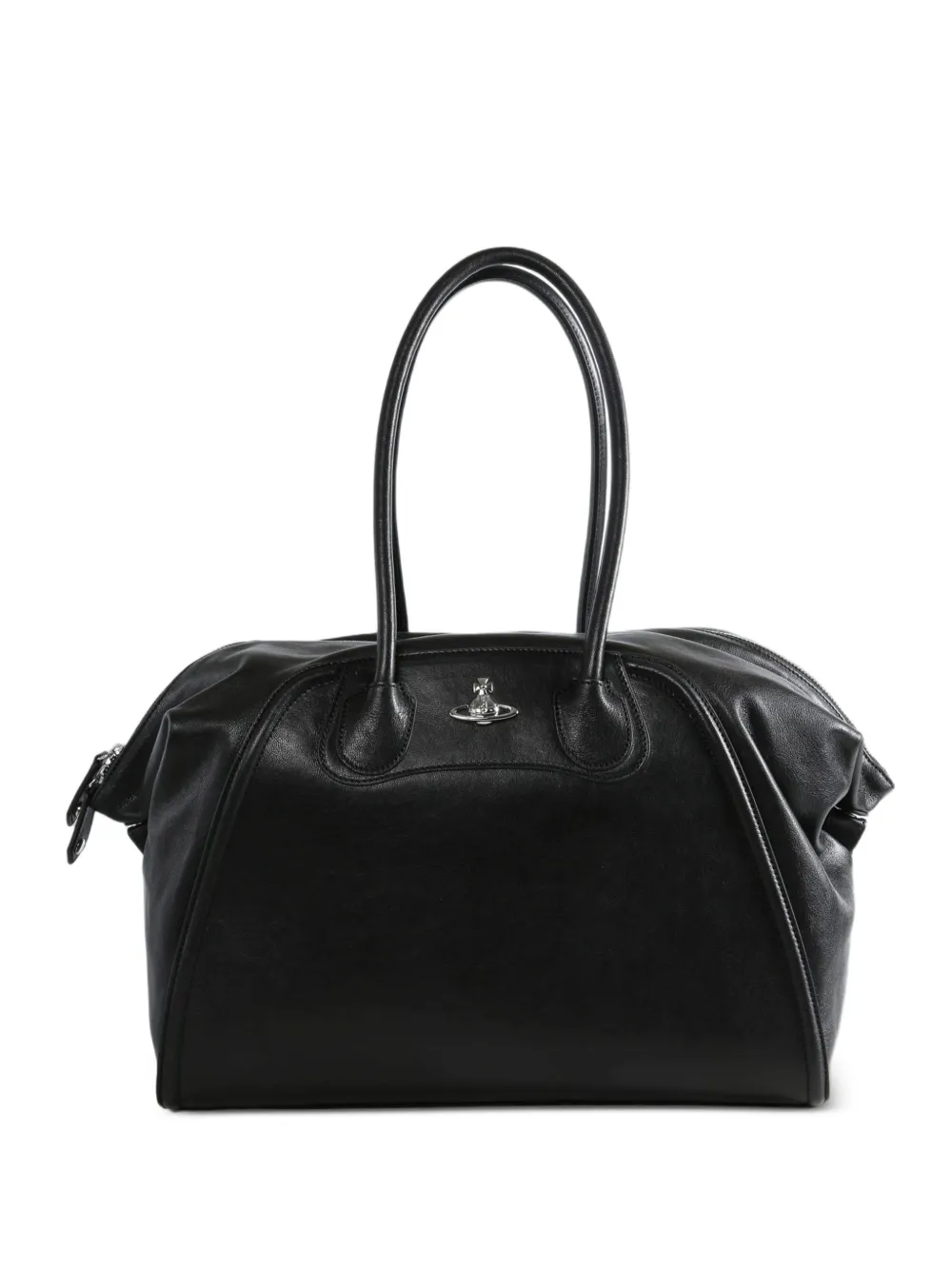 Vivienne Westwood Orb-plaque shoulder bag - Nero