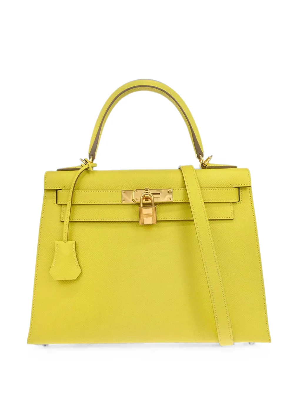 Hermès Pre-Owned 2019 28 Kelly Sellier tote bag - Gelb