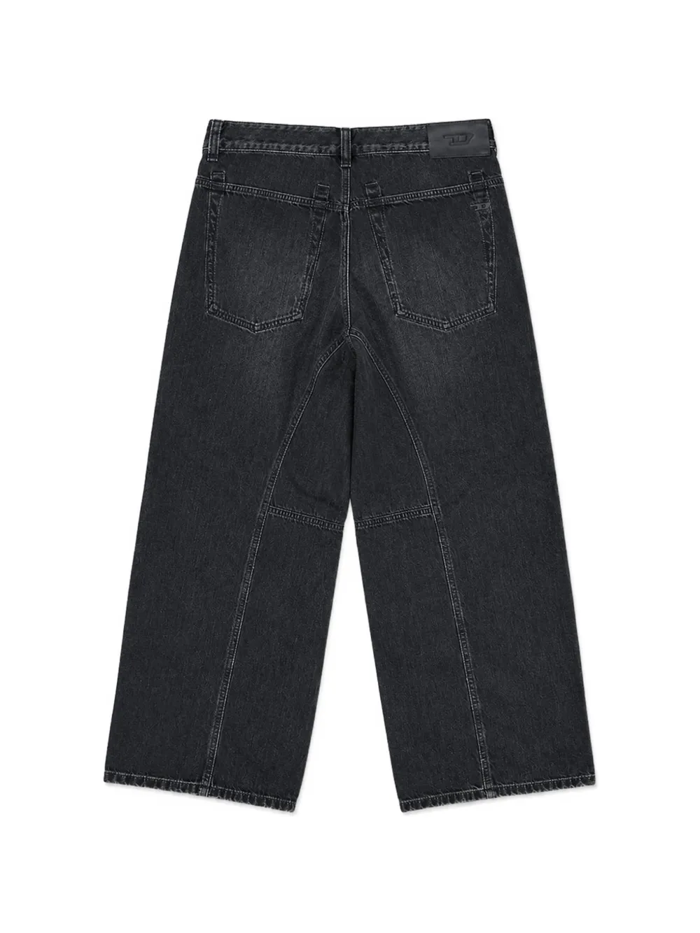 Diesel 1997 D-Enim jeans met vervaagd effect Zwart