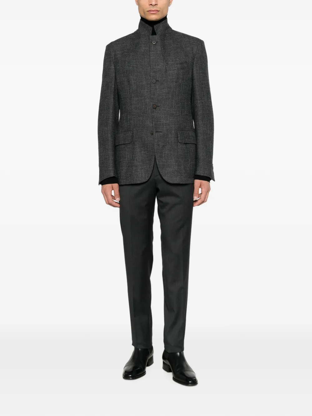 Corneliani Plooibroek Grijs