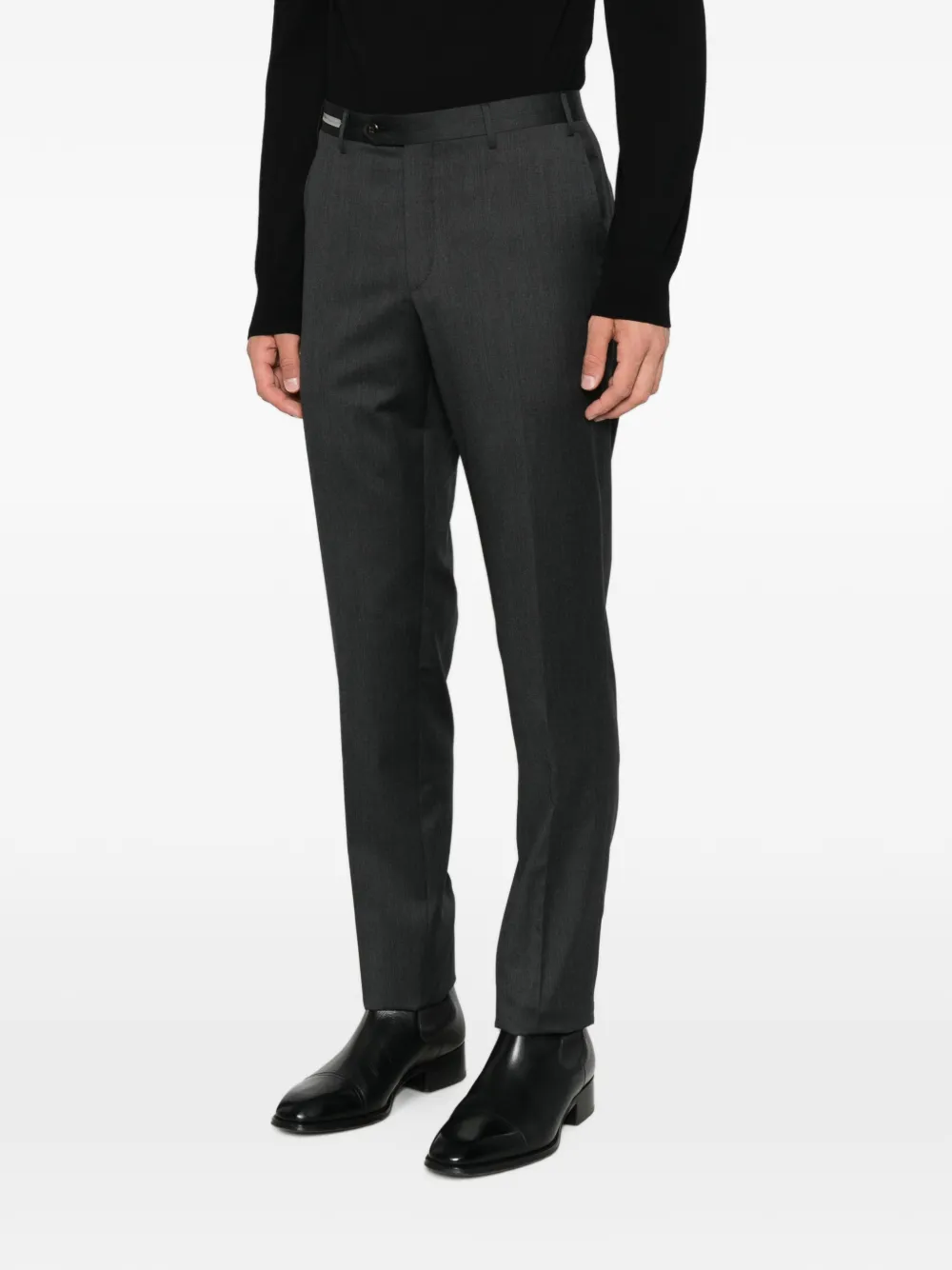 Corneliani Plooibroek Grijs