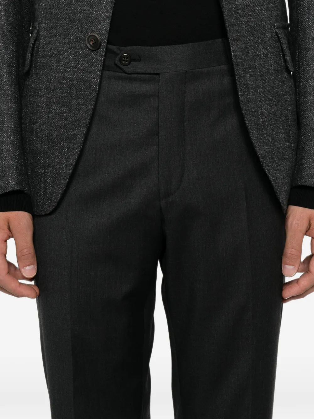 Corneliani Plooibroek Grijs