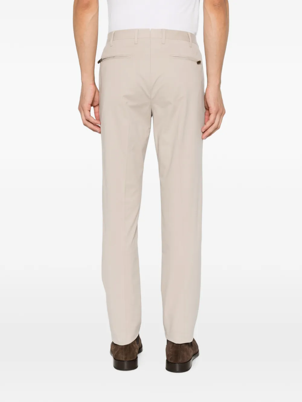 Corneliani Straight pantalon Beige