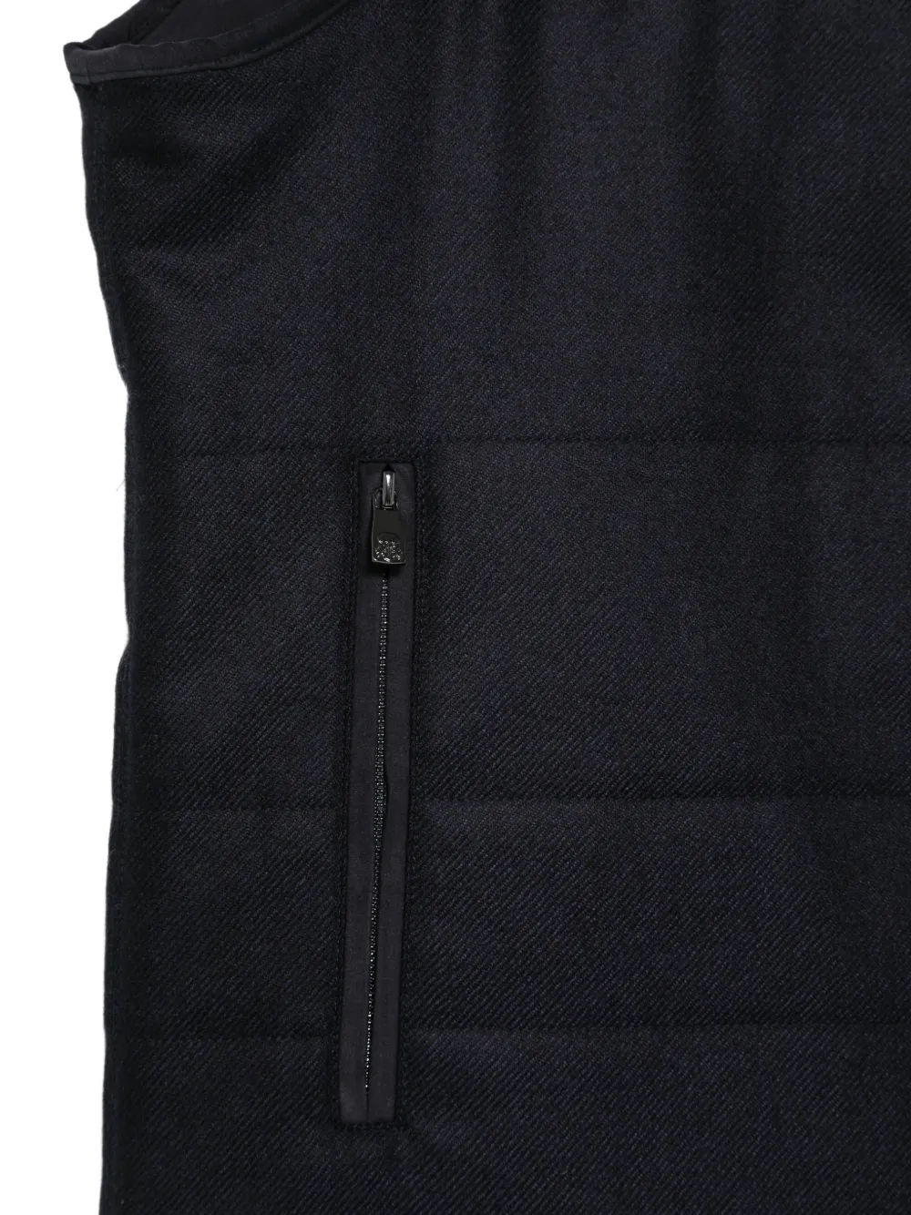 Corneliani Gewatteerde bodywarmer Blauw