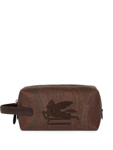 ETRO Paisley Pegasus wash bag