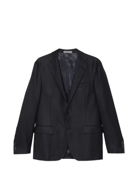 Corneliani check-pattern single-breasted suit