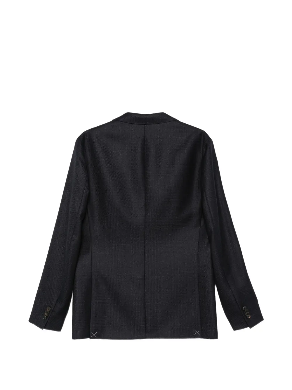 Corneliani Geruit pak Blauw