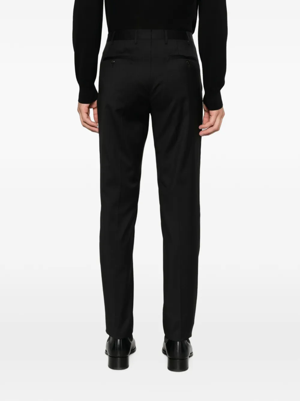 Corneliani Geplooide pantalon Zwart