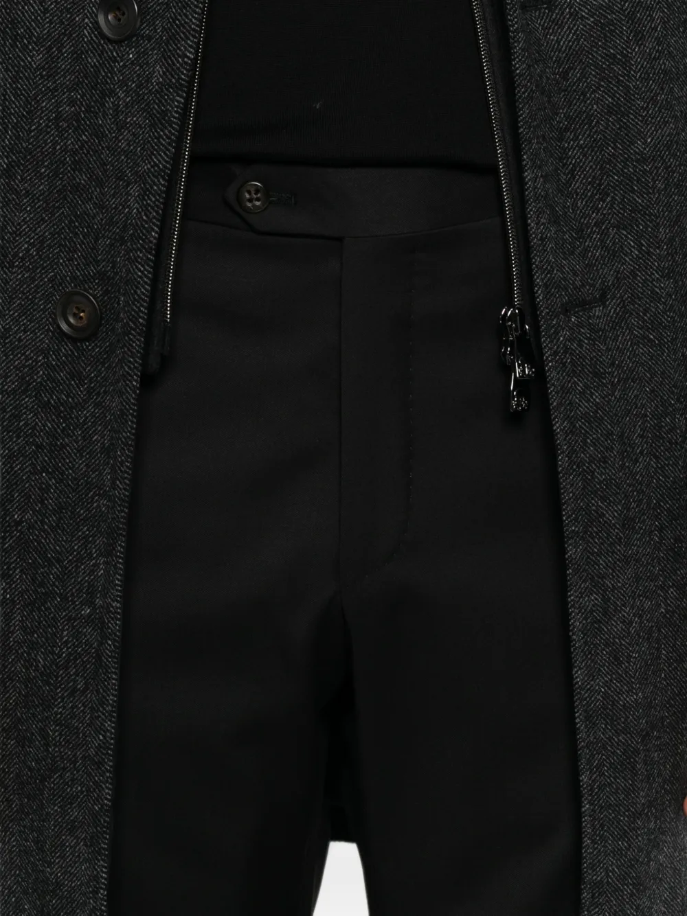 Corneliani Geplooide pantalon Zwart
